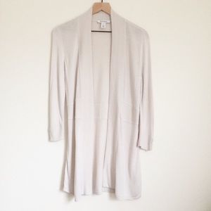 White House Black Market Open front Cardigan